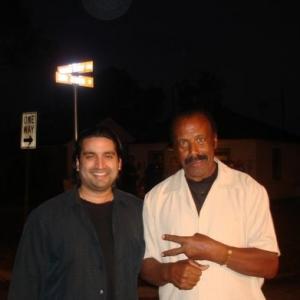 Fred Williamson (M*A*S*H, From Dusk Till Dawn, Starsky & Hutch) and Ronnie Banerjee at Michael Jackson's house (Gary, Indiana)