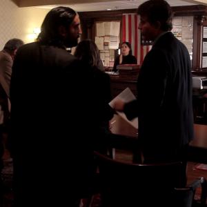 Still of Nick Baldasare Brubaker and Ronnie Banerjee in DSK Unauthorized