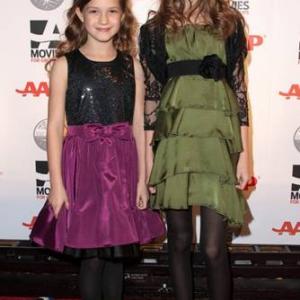 Olivia Shea and Allie Shea at the 2012 AARP Movies For Grownups Awards.