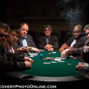 Poker scene with Eric Roberts in Lux in Tenebris.