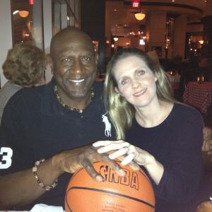 The Amazing Spencer Haywood! Who changed the way players are allowed to play basketball today! He fought the supreme court to make it possible for major players to be on the court today!