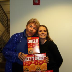 Producing and Talent Booking at GSN...And taking a break for pictures with Rip Taylor! Wheres the confetti?