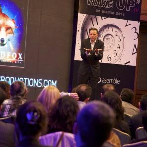 Travis as keynote speaker at international Wake Up event in Istanbul Turkey