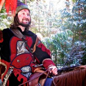 Matthew Donaldson as a Mongolian Warrior in a national Genghis Grill TV spot.