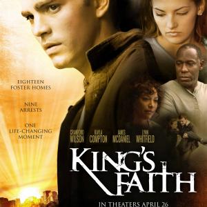 James McDaniel, Lynn Whitfield, Crawford Wilson and Kayla Compton in King's Faith (2013)
