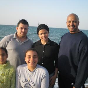 Together with friend Alex and a few of our friends from the Fayid Coptic Christian Girls Orphanage.