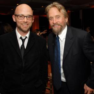 Michael Douglas and Moby