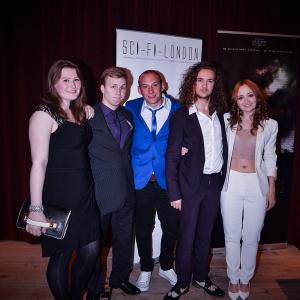 The cast at the World Premiere of Hungerford at the BFI