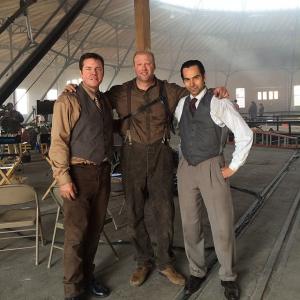 Don Whatley Chad Knorr and Mack Kuhr for Making Of The Mob on AMC