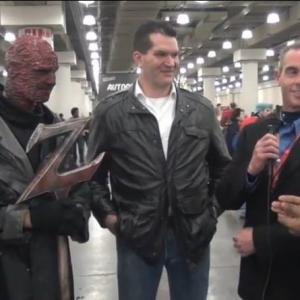 Villains interview for MMPR at New York Comic Con with Mack Kuhr Jerry Murdock Matt Meisen and John Damroth