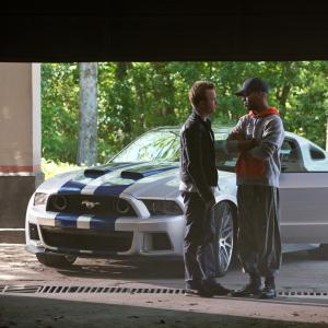 Still of Aaron Paul and Scott Mescudi in Need for Speed Istroske greicio 2014