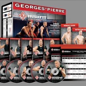 GSP RUSHFIT  6 DVDs  7 Workouts Workout Guide Nutrition Guide 3 Workout Calendars
