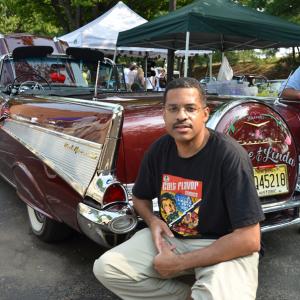 René at Lead East Vintage Car Show in 2011.