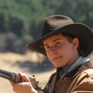As Johnny in the Adventures of Sheriff Kid McLain