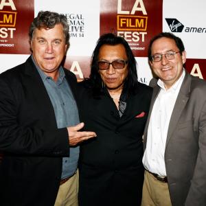 Tom Bernard Michael Barker and Rodriguez at event of Searching for Sugar Man 2012