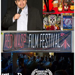 Photo collage of the 2013 Red Wasp Film Festival