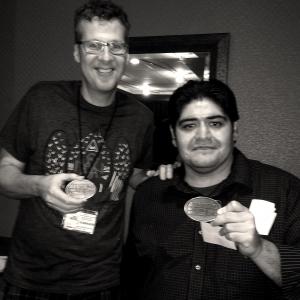 Hugo Matz after The Box short film won Best Texas Micro Short at the Austin Indie Flix Showcase 2014