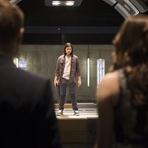 Still of Danielle Panabaker Rick Cosnett and Carlos Valdes in The Flash 2014