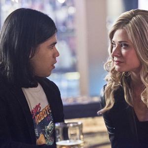 Still of Peyton List and Carlos Valdes in The Flash 2014