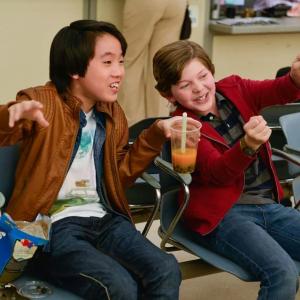 Eli Baker and Lance Lim in Growing Up Fisher 2014