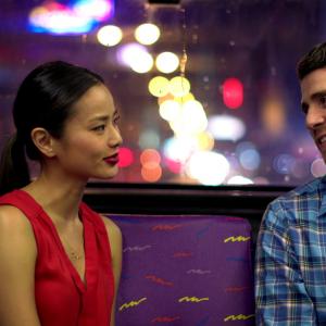 Jamie Chung and Bryan Greenberg in a still from Its Already Tomorrow in Hong Kong