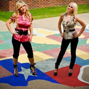 Dr. Bon Blossman and Whitney Whatley (her daughter, 23) of Big Rich Texas