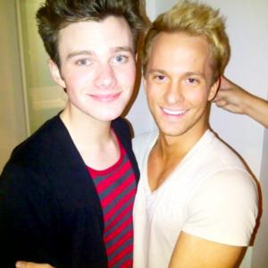 me and my fave Mr. Colfer