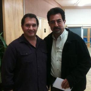 Eddie Napolillo and Joe Mantegna Beverly Hills Film Festival.