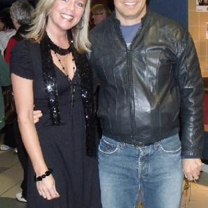 Co-Stars Jodie Shultz and Rod Knoll at Location Location film premiere.