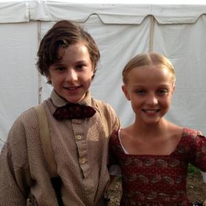 Morgan Cryer with Nolan Gould Field of Lost Shoes