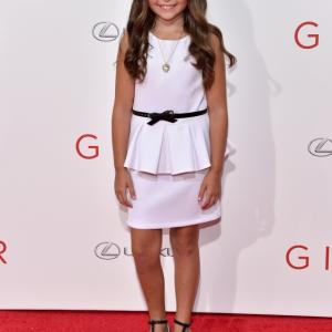 Emma Tremblay at The Giver premiere