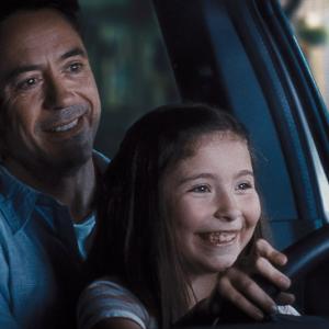 Emma Tremblay and Robert Downey Jr in The Judge
