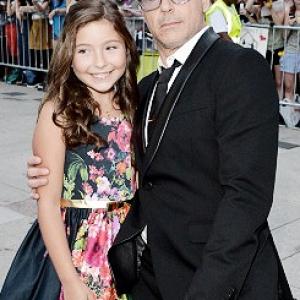 Emma Tremblay and Robert Downey Jr at the TIFF premiere of The Judge