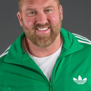 Mike Shaffrey green sweat suit