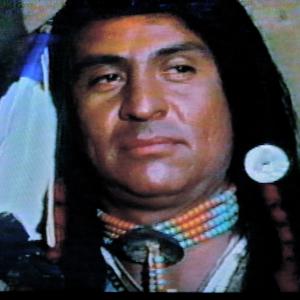Emilio in the role of 'Ollokot' in 'I Will Fight No More Forever' (1975).