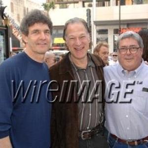 Alan Horn of Warner Bros., Michael Lambert and Bruce Berman of Village Roadshow Pictures
