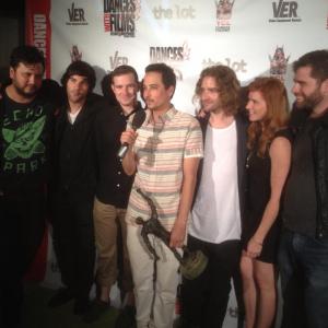 Desiree Manly and team of Varmint winning the Grand Jury Award for Best Short at the Dances with Films festival