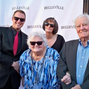 Walking the Red Carpet with my ma grandma  grandpa  the premiere of Belleville in Belleville IL 42214 wwwfacebookcombellevillemovie