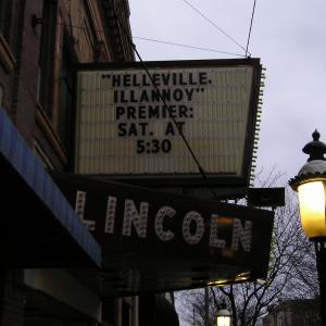 The first nobudgetmovies movie premier at The Lincoln Theater, Belleville, IL. 2006