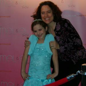 Premiere of The Mel & El Show Web Series - On the Red Carpet with young actress Leila Jean Davis