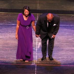 Final Bow in From Jail to Yale cast Charles S Dutton and LeeAnet Noble