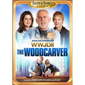 John Ratzenberger, Nicole Oliver and Dakota Daulby in The Woodcarver (2012)