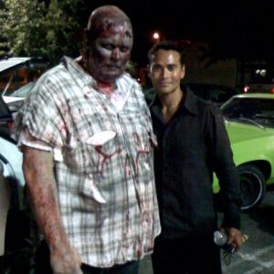 Me and Mark Dacascos in I Am Omega