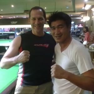 Somluck Thailand's Gold Medal winning boxer.