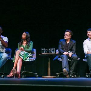 Bono, Idris Elba, Naomie Harris and The Edge