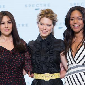Monica Bellucci, Naomie Harris and Léa Seydoux at event of Spectre (2015)