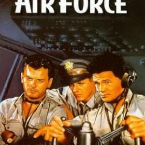 John Garfield James Brown and Gig Young in Air Force 1943