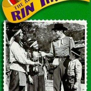 Lee Aaker James Brown and Charles Stevens in The Adventures of Rin Tin Tin 1954