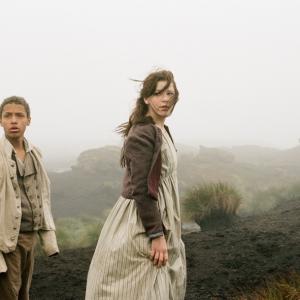 Still of Shannon Beer and Solomon Glave in Wuthering Heights 2011