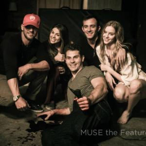 Still of Lou Ferrigno Jr Kate Mansi and Riley Egan in Muse 2015